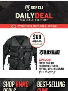 Daily Deal ? You’ll Want To Open This | Blackhawk Vest， 68% Off ??