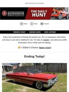 Daily Hunt: Act fast! This ’68 Camaro ends today!