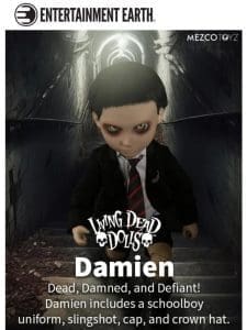 Damien rises again， and he’s deader than ever!