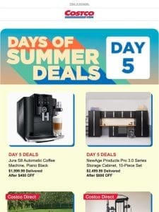 Day 5 Deals Making a Splash!