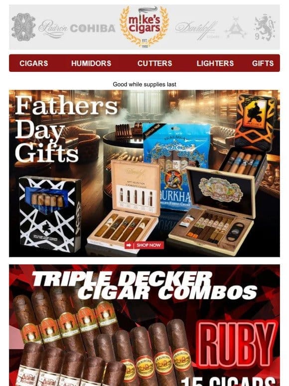 Deals For Dads! Deep Discounts On Oliva， Hupmann & More!!?