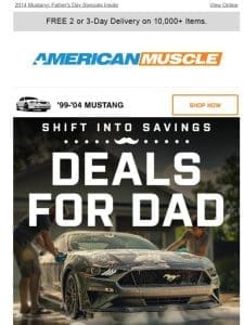 Deals for Dad