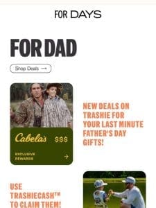 Deals for Dad!