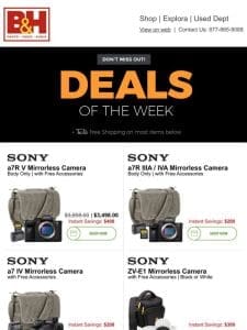 Deals of the Week: Sony， SmallRig， SanDisk， Asus & Much More!