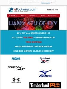 Declare Independence from High Prices: 20% Off!