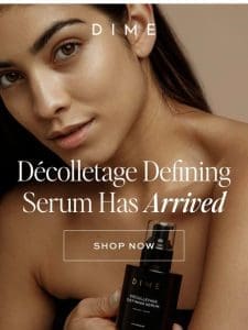 Décolletage Defining Serum Is Here ?