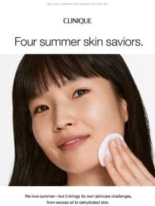 Dermatological solutions for summer  ☀️