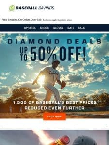 ?Diamond Deals: Save Up To 50%!