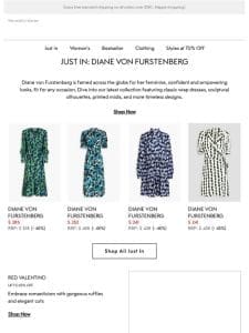 Diane von Furstenberg’s new drop