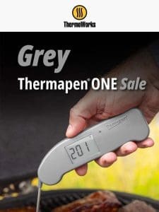 Discontinued: 30% Off Thermapen ONE in Grey