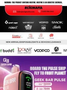 Discover Our Bestseller Today!? – Geek Vape Pulse | SVL BX12000 | Raz TN9000??