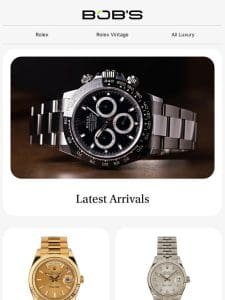 Discover a Fresh Selection of Pre-Owned Luxury Watches