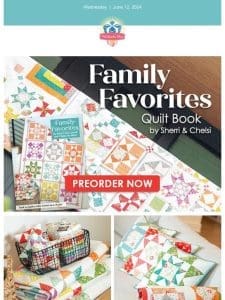 Discover new Family Favorites with Sherri & Chelsi’s upcoming book!