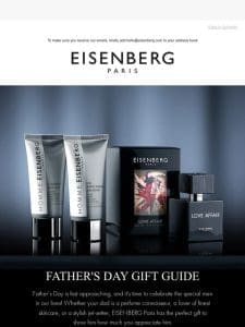 Discover our Father’s Day Gift Guide!