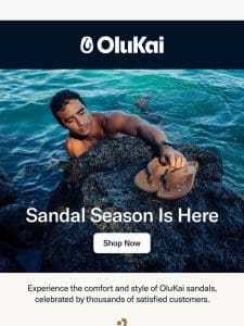 Discover the Top-Rated Sandals， Loved by OluKai Customers