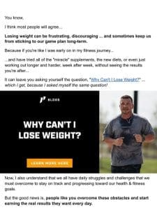 Do you need help losing weight?