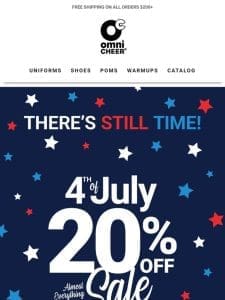 Don’t Miss 20% OFF Almost Everything!