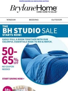 ? Don’t Miss BH Studio SALE