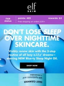 Don’t lose sleep over your nighttime routine!