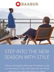 Don’t miss out on new season styles…