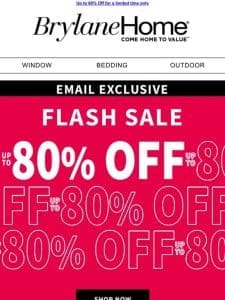 Don’t miss this FLASH SALE ?