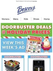 Doorbuster Deals @ Holiday Prices