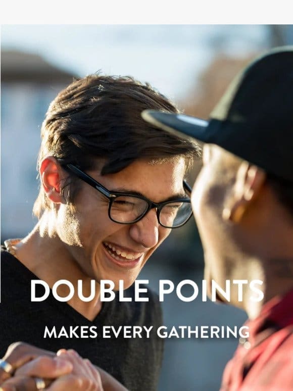 ?? Double Points Day – Thursday Only
