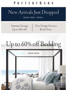 Dreamy deals: Up to 60% off bedding