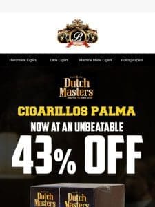 Dutch Masters Cigarillos Palma is on Sale!