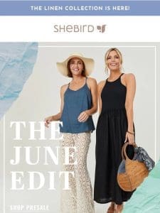 EARLY ACCESS: The June Edit