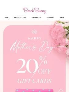 ENDS TODAY: 20% Off Gift Cards