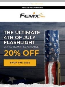 [EXCLUSIVE] 20% Off US Flag Flashlight