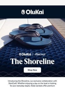 EXCLUSIVE Release: The Shoreline Sandal with StanCraft