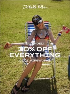 EXTENDED! 30% OFF EVERYTHING ⚡⚡