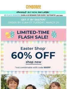 EXTENDED! 50% off EVERYTHING!