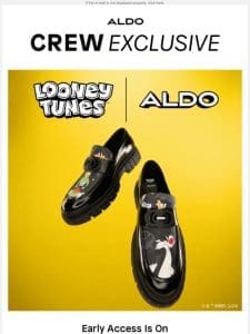 Early access   Looney Tunes™ x ALDO starts now!