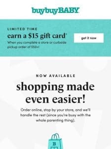 Earn a $15 gift card ?