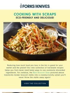 Earth Month Special: Cooking with Food Scraps