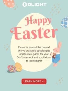 ?Easter Event Starts Now!
