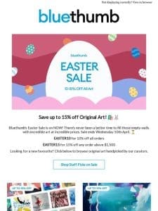 Easter Sale on NOW! ??