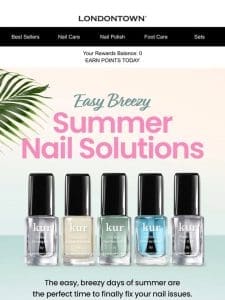 Easy Breezy Summer Nail Solutions