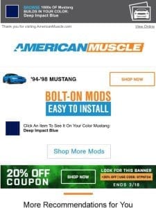 Easy Upgrades For Your 2014 Mustang