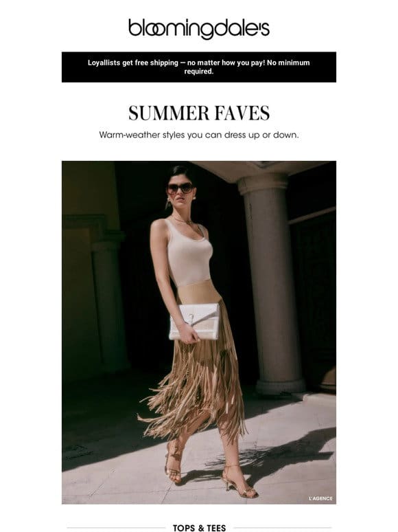 Elevate summer: must-have styles