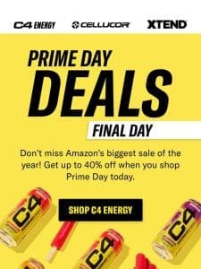 Ends Today! Up to 40% Off Amazon ?