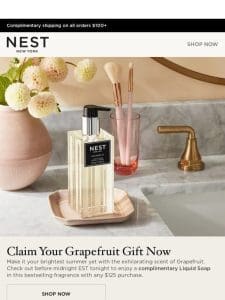 Ends tonight: Grapefruit gift