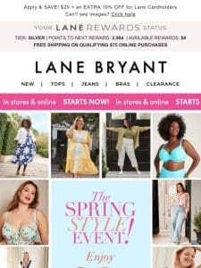 Enjoy 30% OFF *EVERYTHING*， c/o The Spring Style Event!