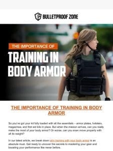 ? Essential Body Armor Training Tips Revealed…