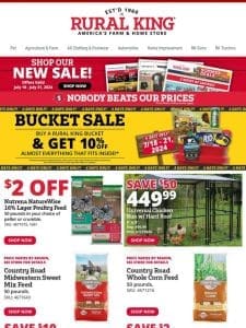 Essential Livestock Deals: Feed， Chicken Runs， Dewormers & More!