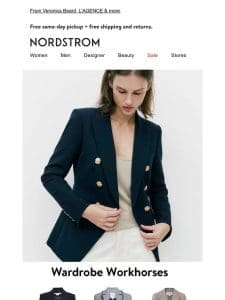 Essential blazers for spring & beyond