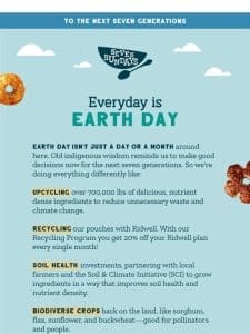 Everyday is Earth Day ? ??